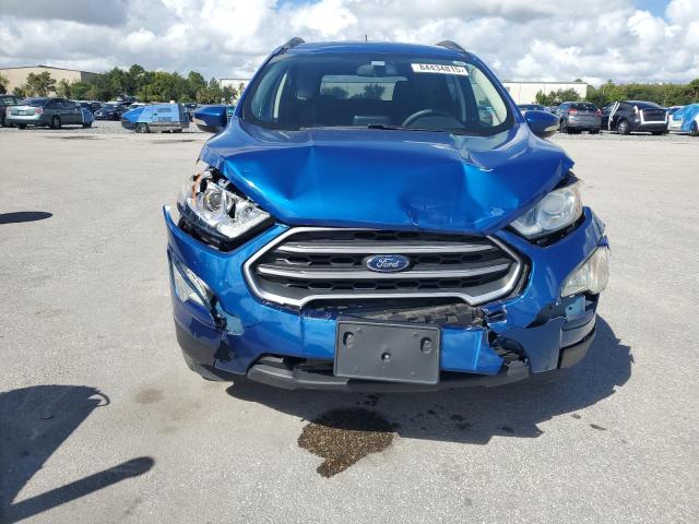 MAJ3S2GE9KC289391 - 2019 FORD ECOSPORT SE BLUE photo 5