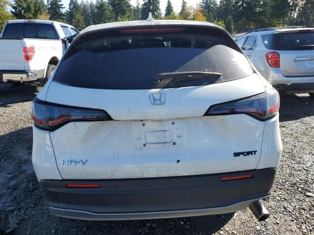 3CZRZ2H55RM718494 - 2024 HONDA HR-V SPORT WHITE photo 6