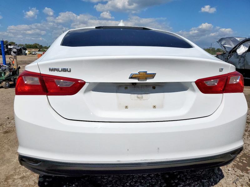 1G1ZE5ST7HF190815 - 2017 CHEVROLET MALIBU LT WHITE photo 6