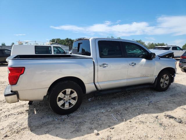 1N6AA1EK6KN518229 - 2019 NISSAN TITAN S SILVER photo 3