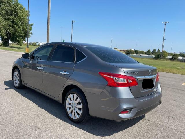 3N1AB7AP2JY331126 - 2018 NISSAN SENTRA S GRAY photo 3