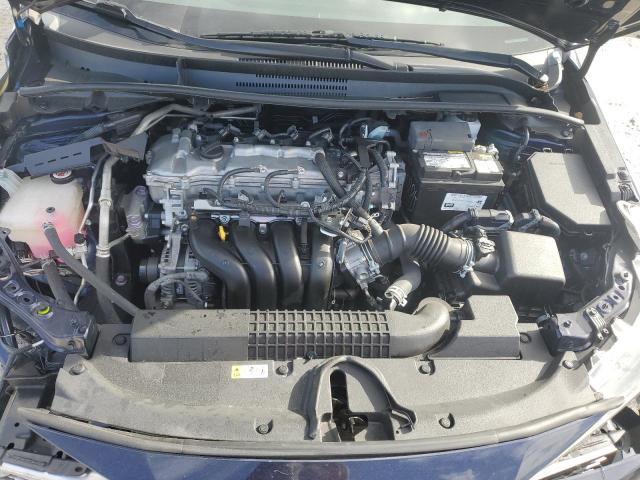5YFEPMAE7NP381197 - 2022 TOYOTA COROLLA LE BLUE photo 11