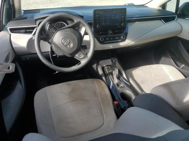 5YFEPMAE7NP381197 - 2022 TOYOTA COROLLA LE BLUE photo 8