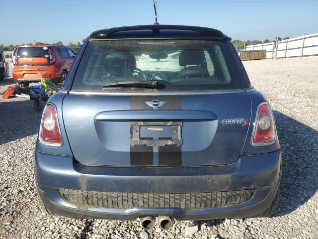 WMWMF7C52ATX41957 - 2010 MINI COOPER S BLUE photo 6