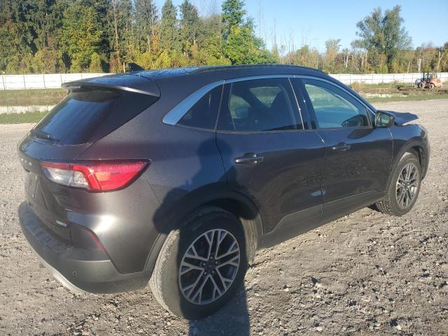 1FMCU9H68LUA08127 - 2020 FORD ESCAPE SEL GRAY photo 3