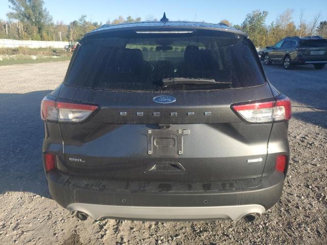 1FMCU9H68LUA08127 - 2020 FORD ESCAPE SEL GRAY photo 6