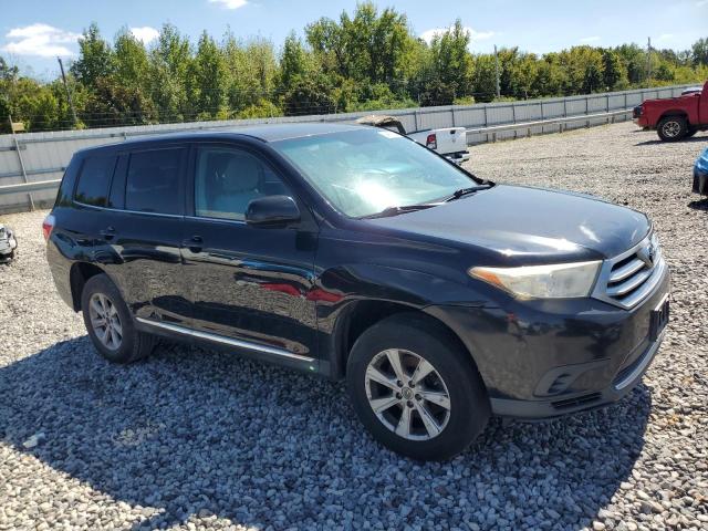 5TDZA3EH6DS040316 - 2013 TOYOTA HIGHLANDER BASE Noir photo 4