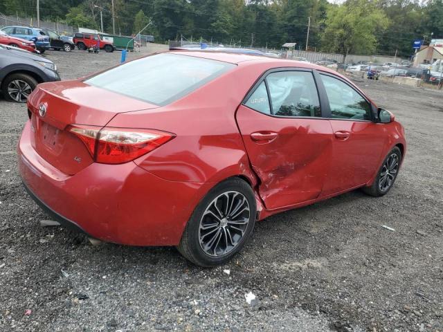 2T1BURHE5JC022732 - 2018 TOYOTA COROLLA L Rot Foto 3