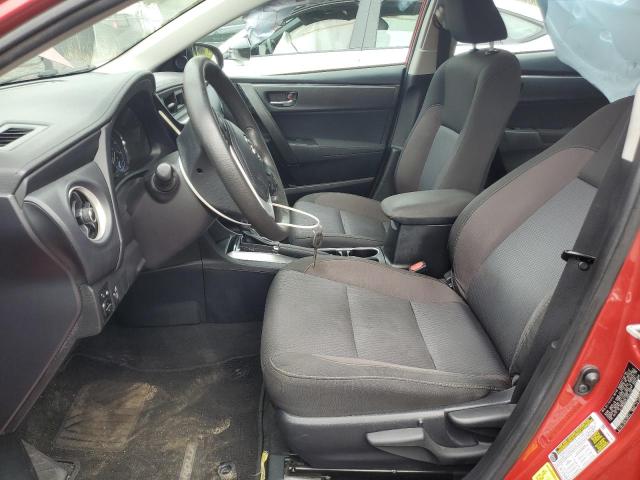 2T1BURHE5JC022732 - 2018 TOYOTA COROLLA L Rot Foto 7