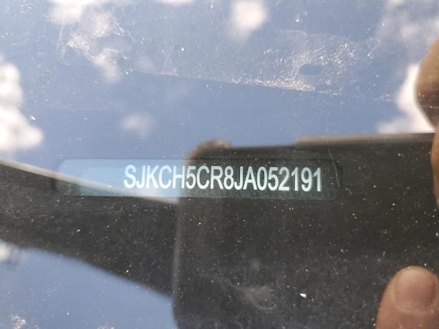 SJKCH5CR8JA052191 - 2018 INFINITI QX30 BASE فضي صورة 12