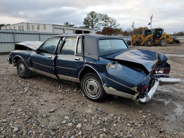 1G1BU51E2KA142599 - 1989 CHEVROLET CAPRICE CLASSIC BROUGHAM BLUE photo 2