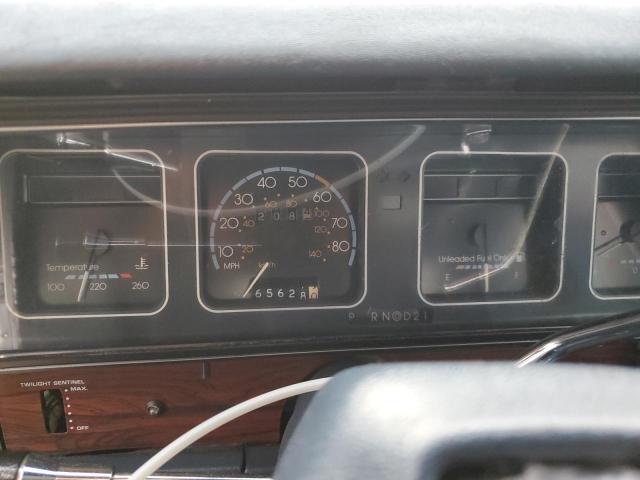 1G1BU51E2KA142599 - 1989 CHEVROLET CAPRICE CLASSIC BROUGHAM BLUE photo 9