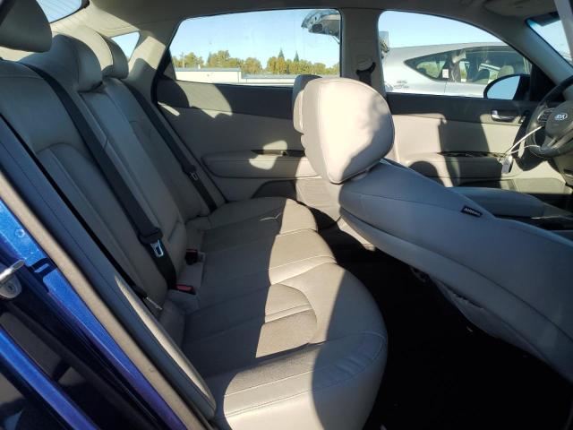 5XXGU4L39GG003651 - 2016 KIA OPTIMA EX BLUE photo 10
