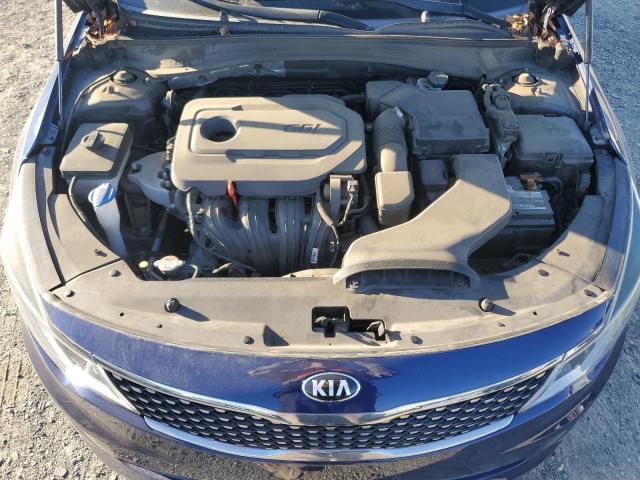 5XXGU4L39GG003651 - 2016 KIA OPTIMA EX BLUE photo 11