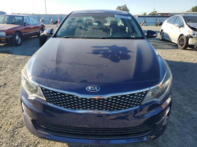 5XXGU4L39GG003651 - 2016 KIA OPTIMA EX BLUE photo 5