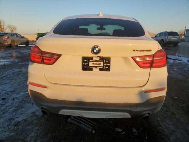 5UXXW7C3XH0U26526 - 2017 BMW X4 XDRIVEM40I WHITE photo 6