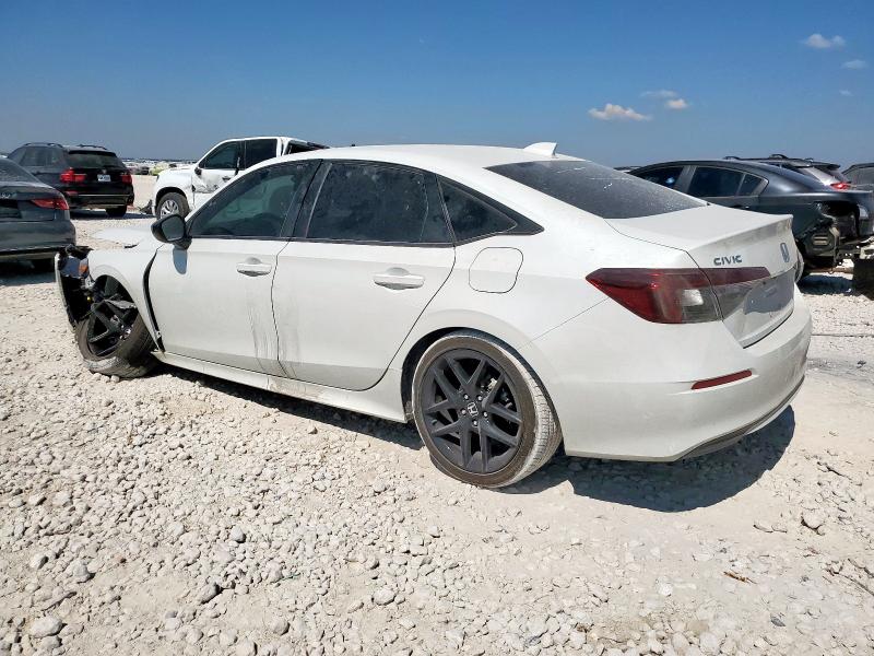 2HGFE2F5XSH542913 - 2025 HONDA CIVIC SPORT თეთრი ფოტო 2