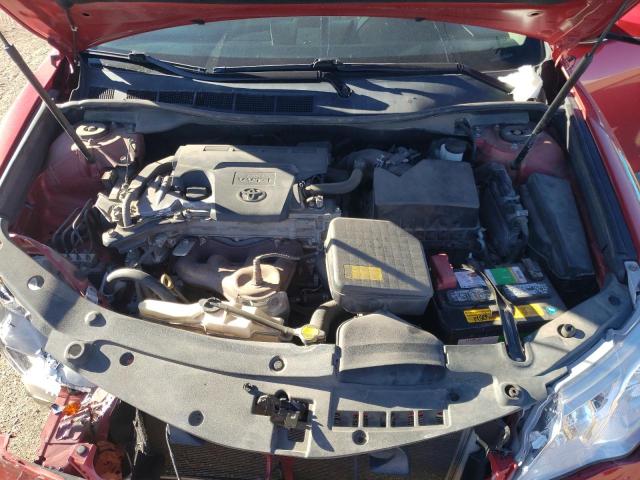 4T4BF1FK8DR319894 - 2013 TOYOTA CAMRY L Qırmızı foto 11