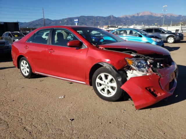 4T4BF1FK8DR319894 - 2013 TOYOTA CAMRY L Qırmızı foto 4