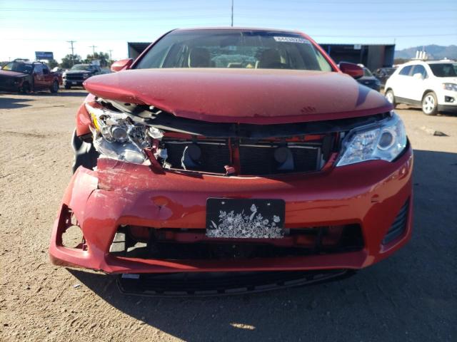 4T4BF1FK8DR319894 - 2013 TOYOTA CAMRY L Qırmızı foto 5