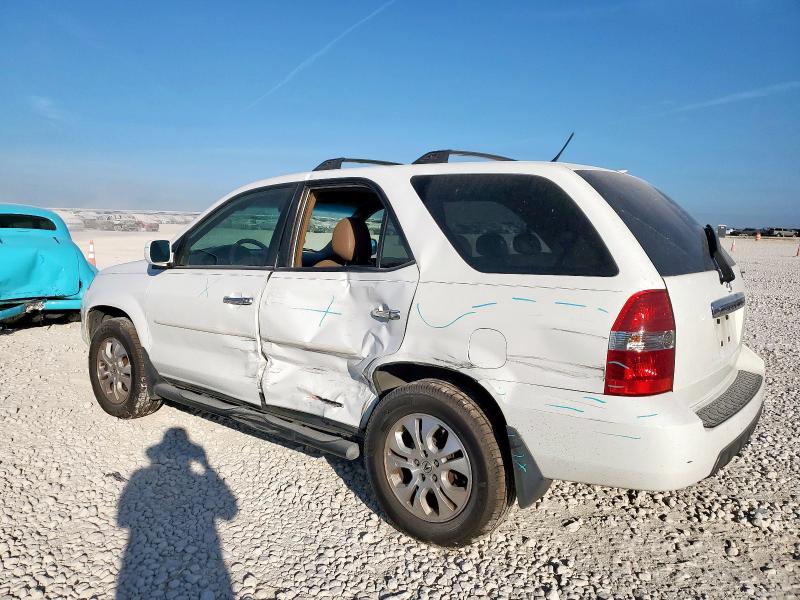 2HNYD18693H527700 - 2003 ACURA MDX TOURING WHITE photo 2