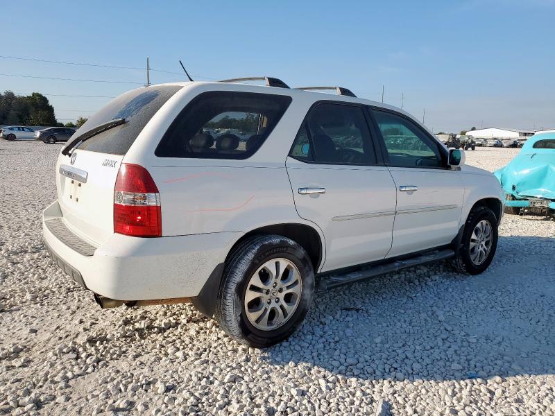 2HNYD18693H527700 - 2003 ACURA MDX TOURING WHITE photo 3