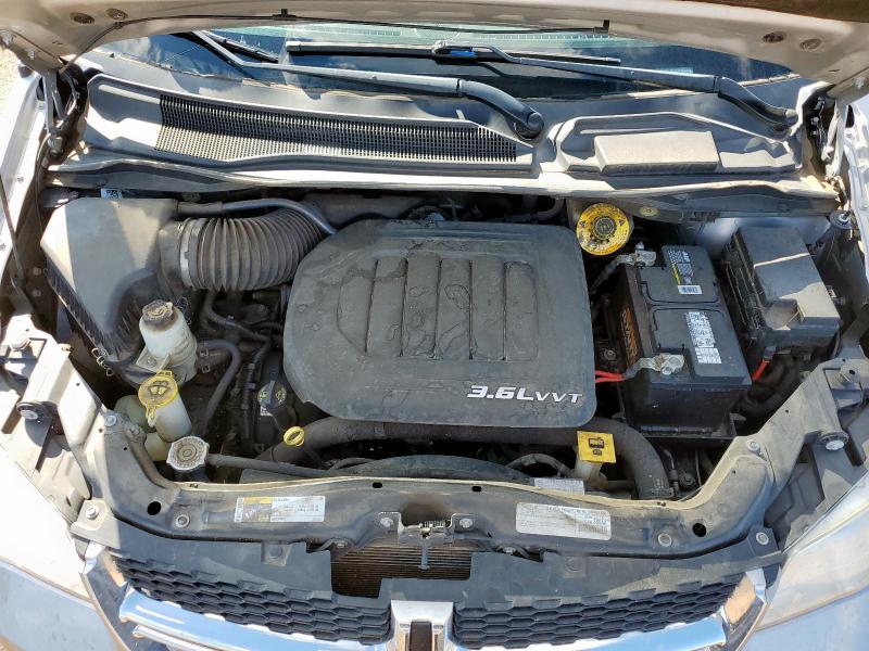 2C4RDGCG4HR724465 - 2017 DODGE GRAND CARAVAN SXT 银色 照片 12