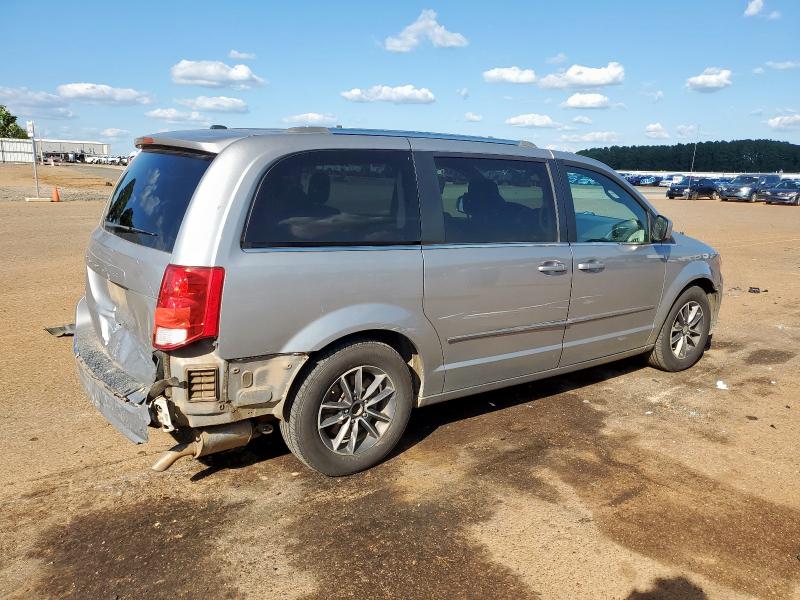2C4RDGCG4HR724465 - 2017 DODGE GRAND CARAVAN SXT 银色 照片 3