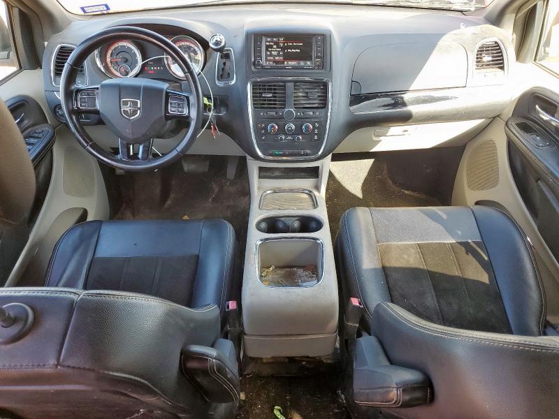 2C4RDGCG4HR724465 - 2017 DODGE GRAND CARAVAN SXT 银色 照片 8