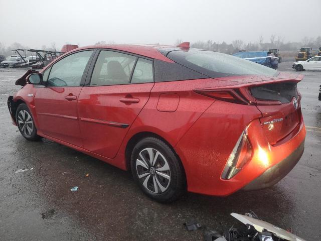JTDKARFPXJ3087341 - 2018 TOYOTA PRIUS PRIM 红色 照片 2