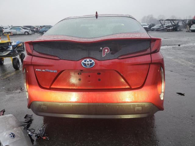 JTDKARFPXJ3087341 - 2018 TOYOTA PRIUS PRIM 红色 照片 6