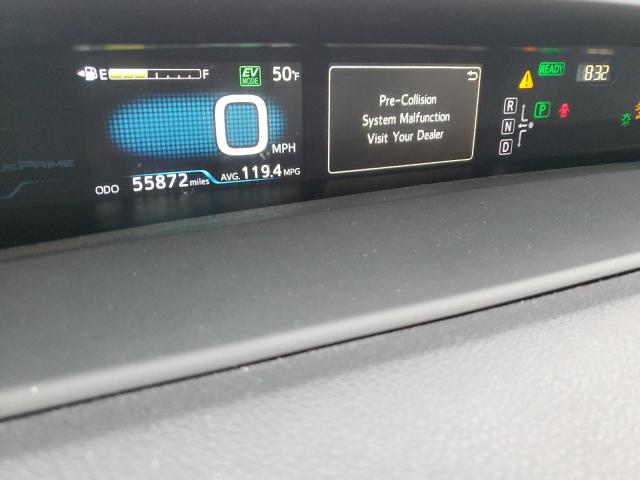 JTDKARFPXJ3087341 - 2018 TOYOTA PRIUS PRIM 红色 照片 9