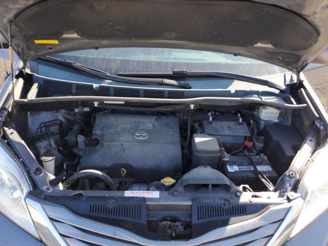 5TDYK3DC6ES503572 - 2014 TOYOTA SIENNA XLE 灰色 照片 12