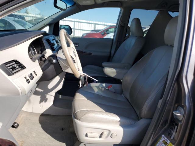 5TDYK3DC6ES503572 - 2014 TOYOTA SIENNA XLE 灰色 照片 7