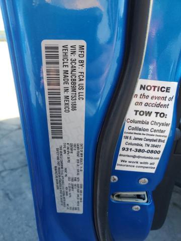 3C4NJCBB9MT531886 - 2021 JEEP COMPASS LATITUDE BLUE photo 12