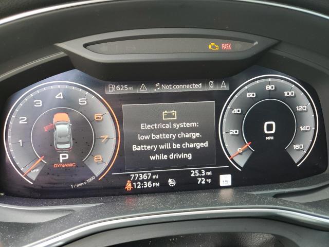 WAUL2AF23KN056233 - 2019 AUDI A6 PREMIUM PLUS ვერცხლისფერი ფოტო 9