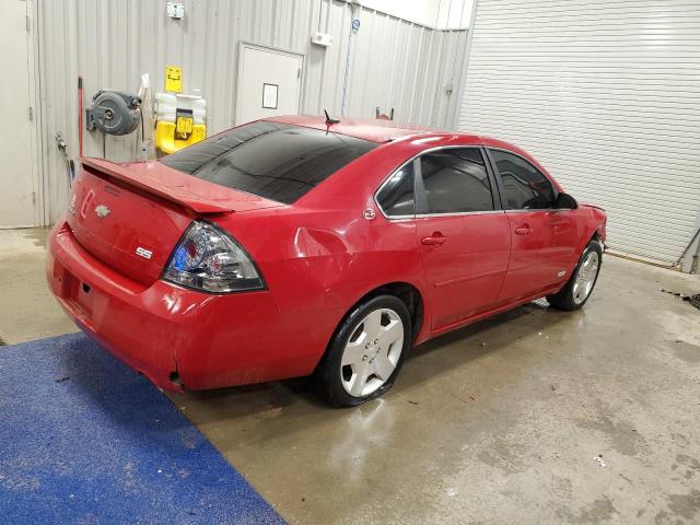 2G1WD58C789276681 - 2008 CHEVROLET IMPALA SUPER SPORT Rot Foto 3