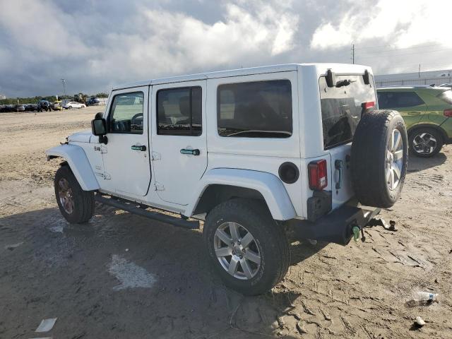 1C4HJWEG6CL205981 - 2012 JEEP WRANGLER U SAHARA WHITE photo 2