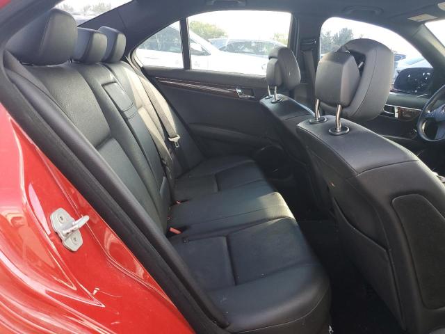 WDDGF81X99F213603 - 2009 MERCEDES-BENZ C 300 4MATIC RED photo 10