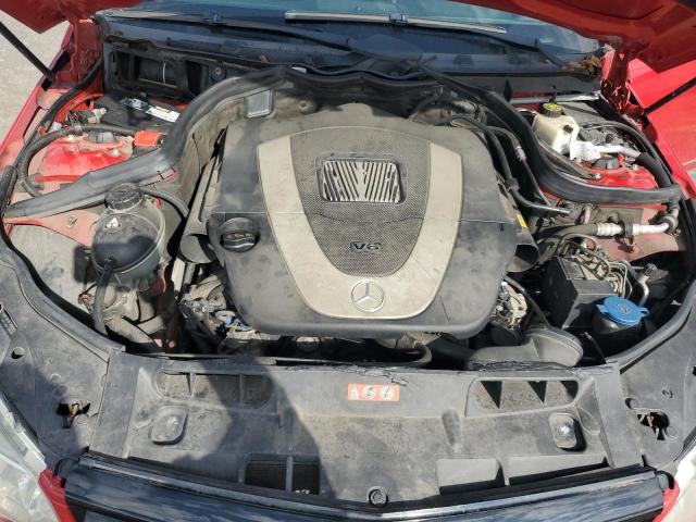 WDDGF81X99F213603 - 2009 MERCEDES-BENZ C 300 4MATIC RED photo 11