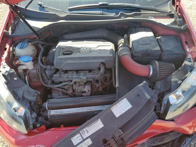 WVWED7AJ7CW319780 - 2012 VOLKSWAGEN GTI 红色 照片 11
