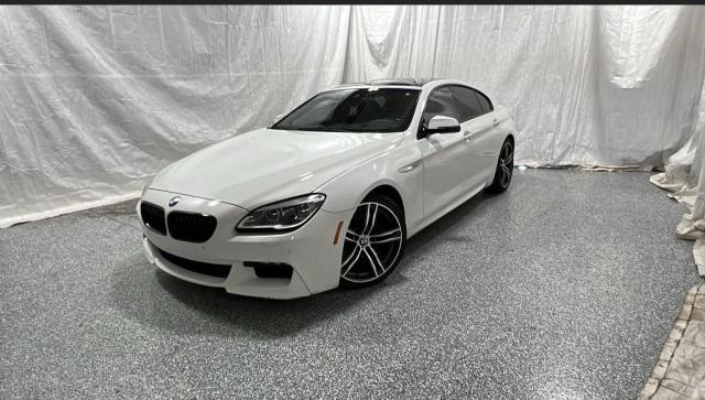 WBA6D4C54KGA01112 - 2019 BMW 650 I GRAN COUPE WHITE photo 2