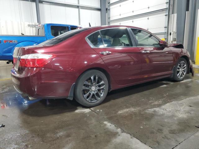 1HGCR2F80DA238010 - 2013 HONDA ACCORD EXL BURGUNDY photo 3