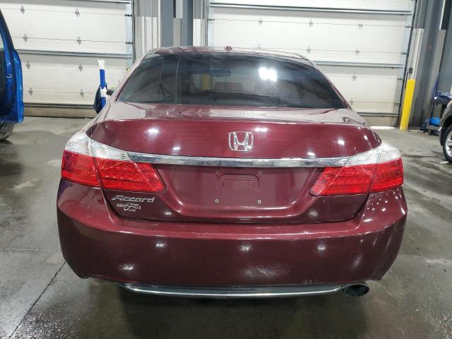 1HGCR2F80DA238010 - 2013 HONDA ACCORD EXL BURGUNDY photo 6