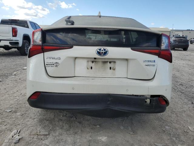 JTDKARFU7K3083870 - 2019 TOYOTA PRIUS Beyaz fotoğraf 6