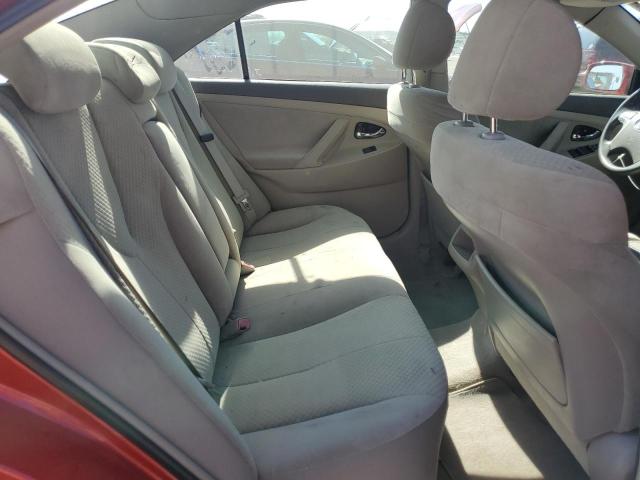 4T1BE46K87U040772 - 2007 TOYOTA CAMRY CE RED photo 10