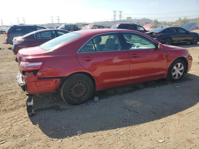 4T1BE46K87U040772 - 2007 TOYOTA CAMRY CE RED photo 3