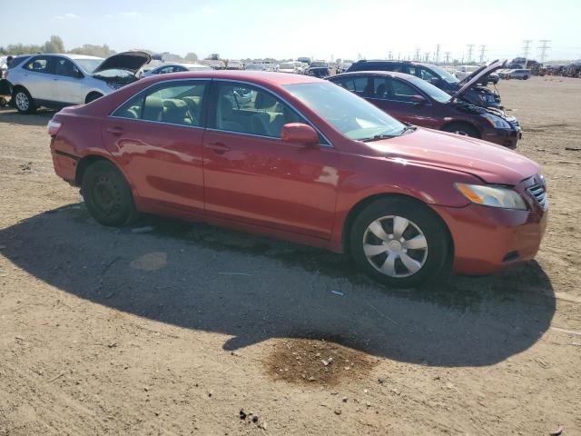 4T1BE46K87U040772 - 2007 TOYOTA CAMRY CE RED photo 4