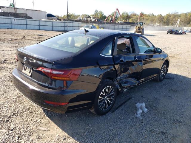 3VWE57BU8KM043689 - 2019 VOLKSWAGEN JETTA SEL შავი ფოტო 3