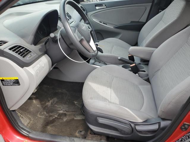 KMHCT5AE9FU198375 - 2015 HYUNDAI ACCENT GS 红色 照片 7